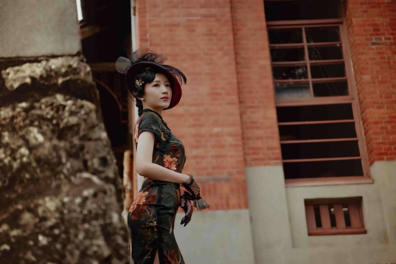 旗袍拍攝的第3張圖片